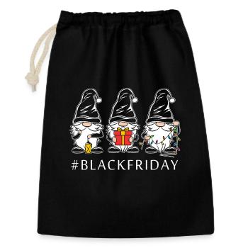 Black Friday shopping spree - Gift Bag 30 x 45 cm - black - Front