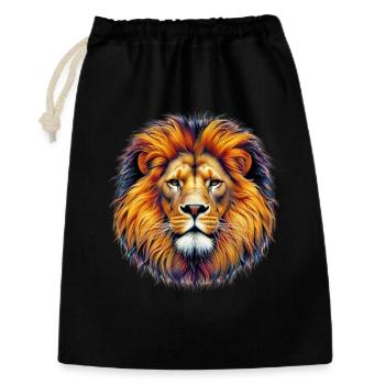 Lion - Gift Bag 30 x 45 cm - black - Front
