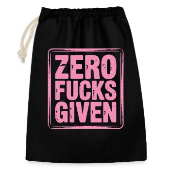 Relaxed expression of self-assurance - Gift Bag 30 x 45 cm - black - Front