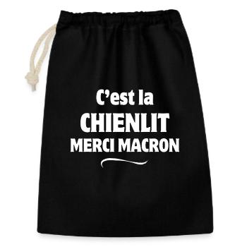 politician, politics, voting - Gift Bag 30 x 45 cm - black - Front