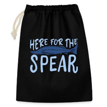 Spearfish Fishing - Gift Bag 30 x 45 cm - black - Front