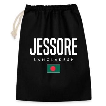 Jessore Bangladesh - Gift Bag 30 x 45 cm - black - Front