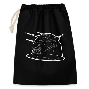 parkour - Gift Bag 30 x 45 cm - black - Front