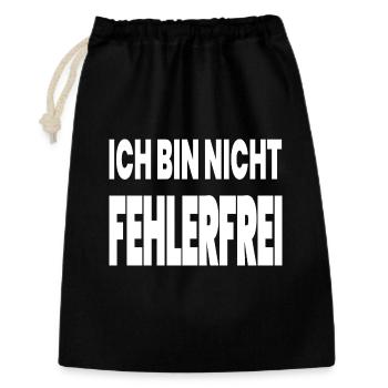 faultless - Gift Bag 30 x 45 cm - black - Front