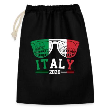 Italy 2026 Rome Colosseum Sunglasses - Gift Bag 30 x 45 cm - black - Front