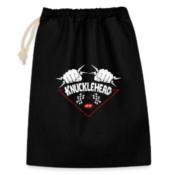 Knucklehead 1947 - Geschenkbeutel aus Baumwolle (30 x 45 cm) - Schwarz - Vorne