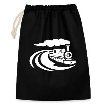 Locomotive - Gift Bag 30 x 45 cm - black - Front