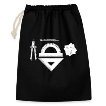 Architect Graphic - Gift Bag 30 x 45 cm - black - Front