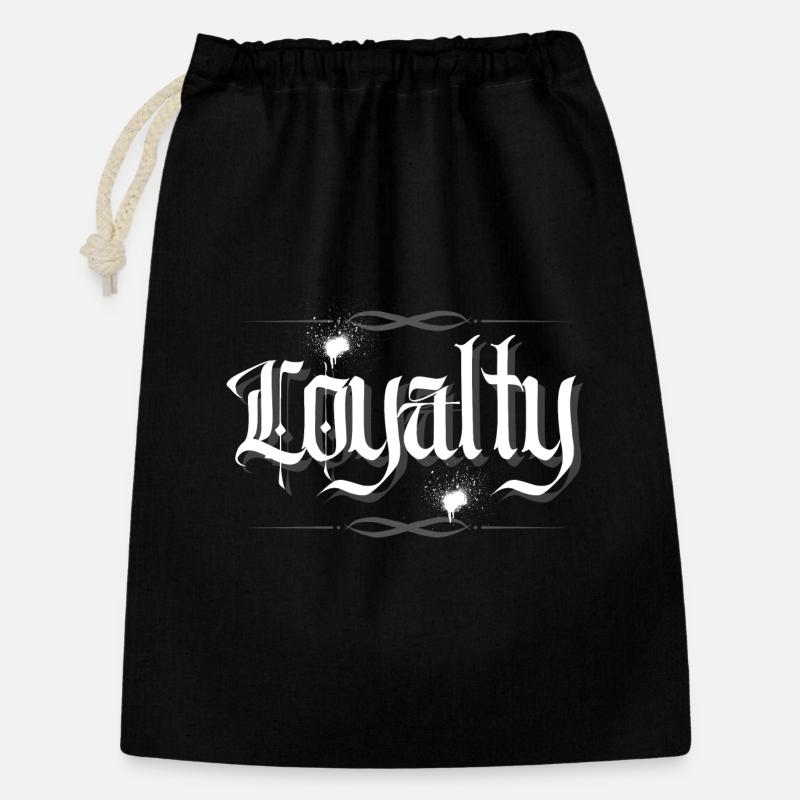 Loyalty - Gift Bag 30 x 45 cm - black
