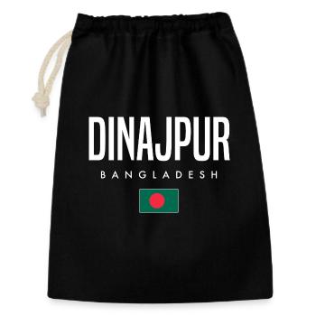 Dinajpur Bangladesh - Gift Bag 30 x 45 cm - black - Front