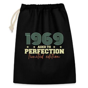 1969 - Gift Bag 30 x 45 cm - black - Front