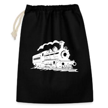 Railroad - Gift Bag 30 x 45 cm - black - Front