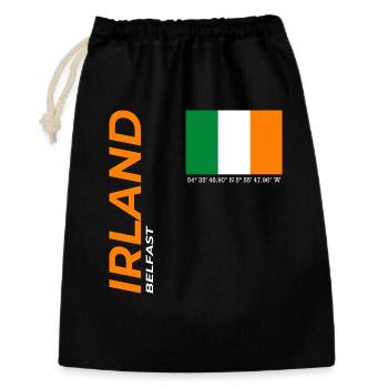 Belfast - Gift Bag 30 x 45 cm - black - Front