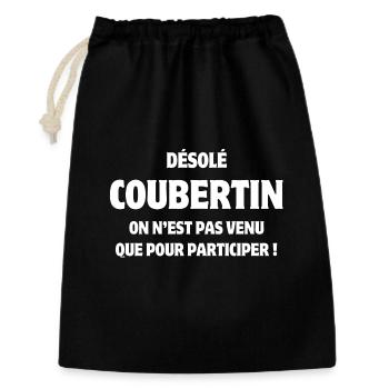 sport, sports, sports event - Gift Bag 30 x 45 cm - black - Front