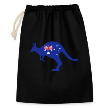 australia - Gift Bag 30 x 45 cm - black - Front