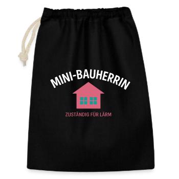 Developer responsible for noise - Gift Bag 30 x 45 cm - black - Front