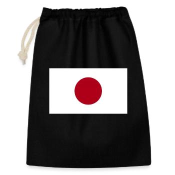 Japan National Flag - Gift Bag 30 x 45 cm - black - Front