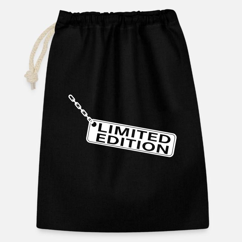 Style de bouclier design en édition limitée - Sac cadeau 30 x 45 cm - noir