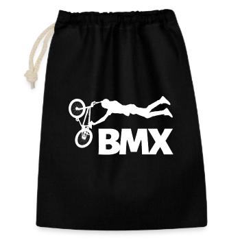 Maillot de cascade BMX pour les fans de freestyle - Sac cadeau 30 x 45 cm - noir - Devant