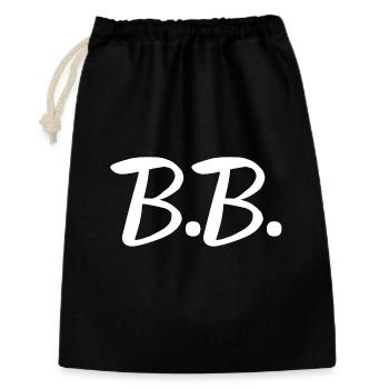 Brigitte, first name Brigitte, Brigitte Bardot - Gift Bag 30 x 45 cm - black - Front