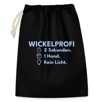 Emballage professionnel – 2 secondes. 1 main. Pas de lumière. - Sac cadeau 30 x 45 cm - noir - Devant