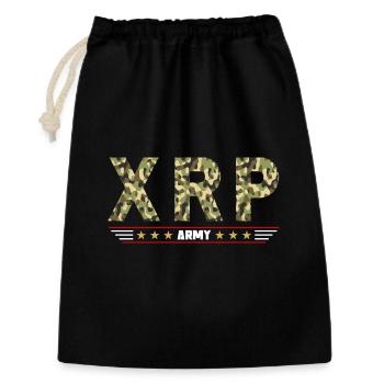 XRP Army - Gift Bag 30 x 45 cm - black - Front