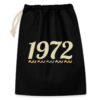 1972 - Sac cadeau 30 x 45 cm - noir - Devant