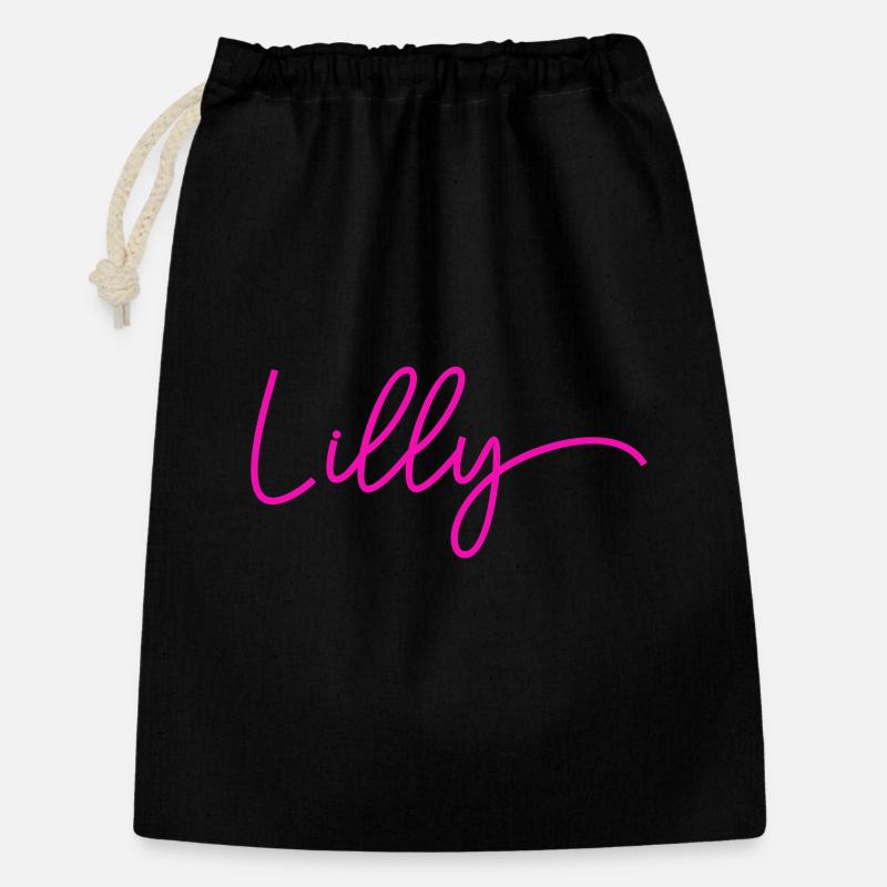Lilly - Gift Bag 30 x 45 cm - black