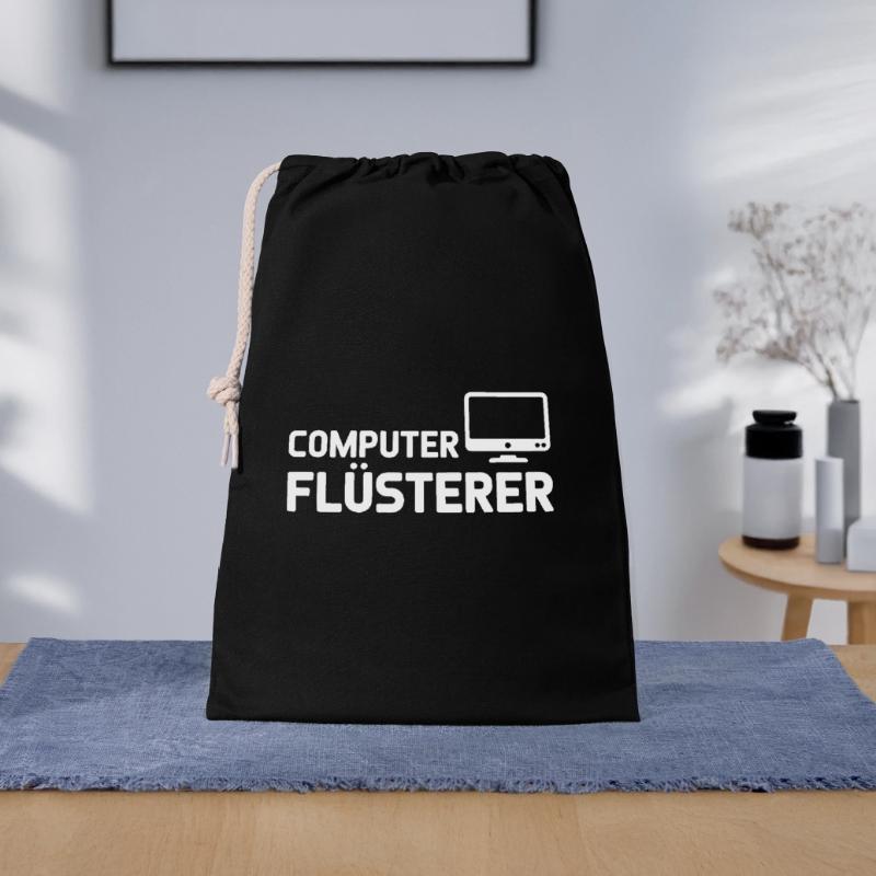 Pixel Computer Nebula Pattern Gift Bag 30 x 45 cm