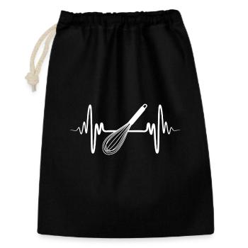 Hand Mixer Drawing - Gift Bag 30 x 45 cm - black - Front