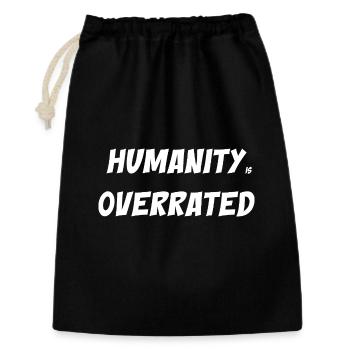 Humanity - Gift Bag 30 x 45 cm - black - Front