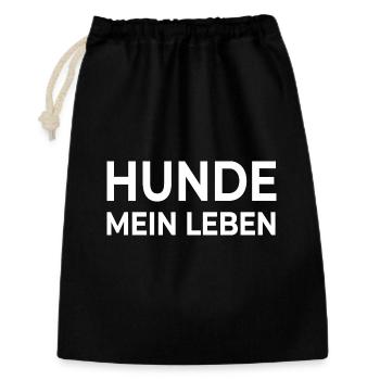 canine - Gift Bag 30 x 45 cm - black - Front