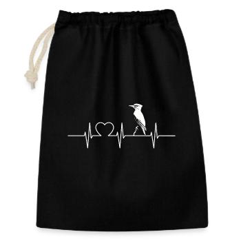Pic Pic - Sac cadeau 30 x 45 cm - noir - Devant