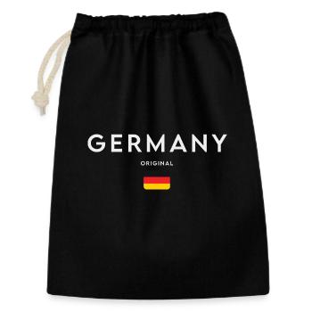 Flag of Germany, German pride - Gift Bag 30 x 45 cm - black - Front