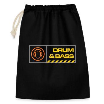 db warning - Gift Bag 30 x 45 cm - black - Front