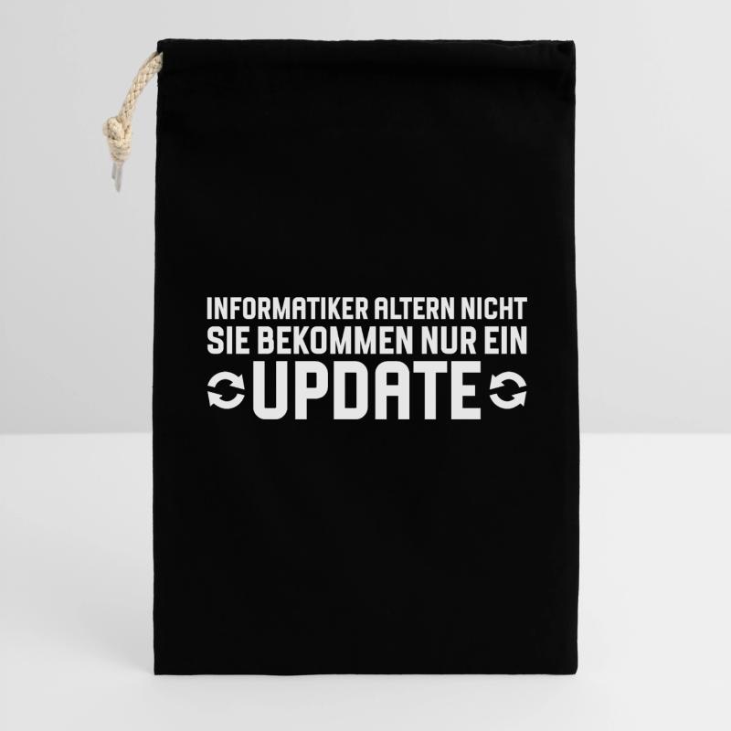 Computer scientists age, not programmers Gift Bag 30 x 45 cm