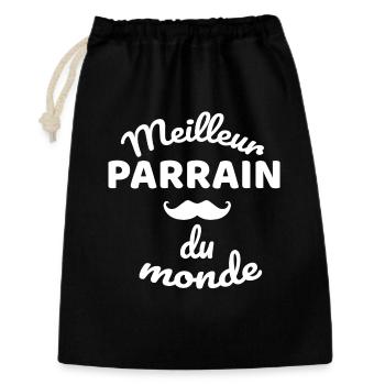 Design Humoriste Pour Pompier Authenticité - Sac cadeau 30 x 45 cm - noir - Devant