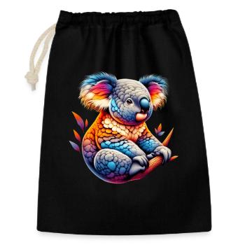 Koala - Gift Bag 30 x 45 cm - black - Front