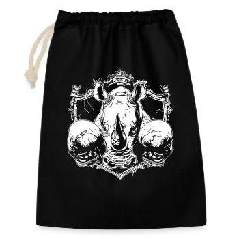 Rhino Boxer - Sac cadeau 30 x 45 cm - noir - Devant