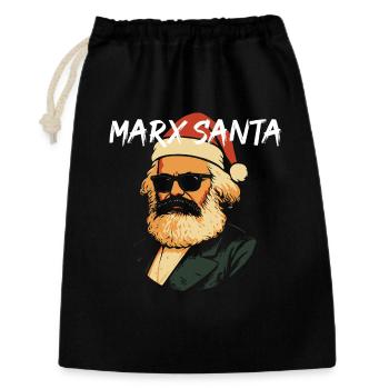Marx Santa Icon Tee - Gift Bag 30 x 45 cm - black - Front