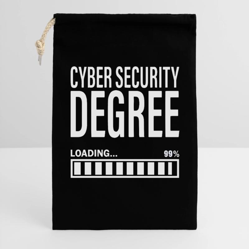Cybersecurity Student Engineer Cyber Security Gift Bag 30 x 45 cm
