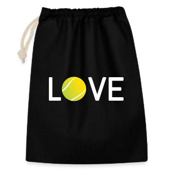 Tennis Lover - Gift Bag 30 x 45 cm - black - Front