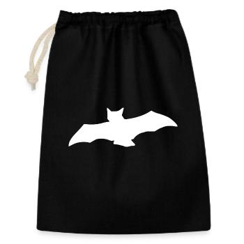 Bat Gothic : symbole de la nuit et de la liberté - Sac cadeau 30 x 45 cm - noir - Devant
