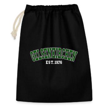 Gelsenkirchen Fondée en 1976 - Sac cadeau 30 x 45 cm - noir - Devant