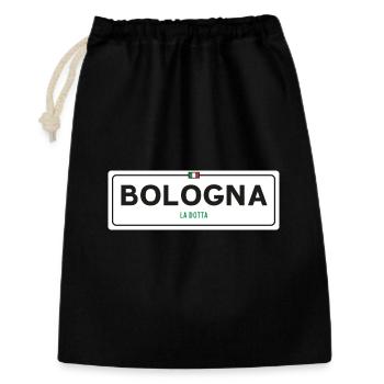 Bologna place name sign - Gift Bag 30 x 45 cm - black - Front