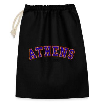 Athens Est.1995 - Gift Bag 30 x 45 cm - black - Front