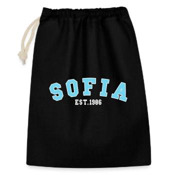 Sofia Est. 1986 - Gift Bag 30 x 45 cm - black - Front