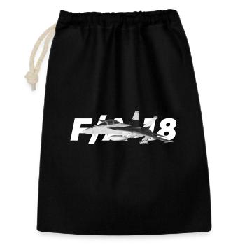 F/A-18 Super Hornet | F 18 | F18 | F/A18 | Hornet - Gift Bag 30 x 45 cm - black - Front