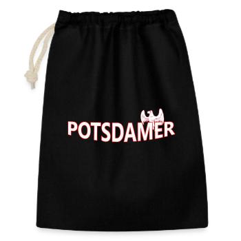 POTSDAMer - Gift Bag 30 x 45 cm - black - Front