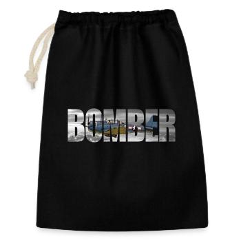 Bomber SBD Dauntless - Gift Bag 30 x 45 cm - black - Front